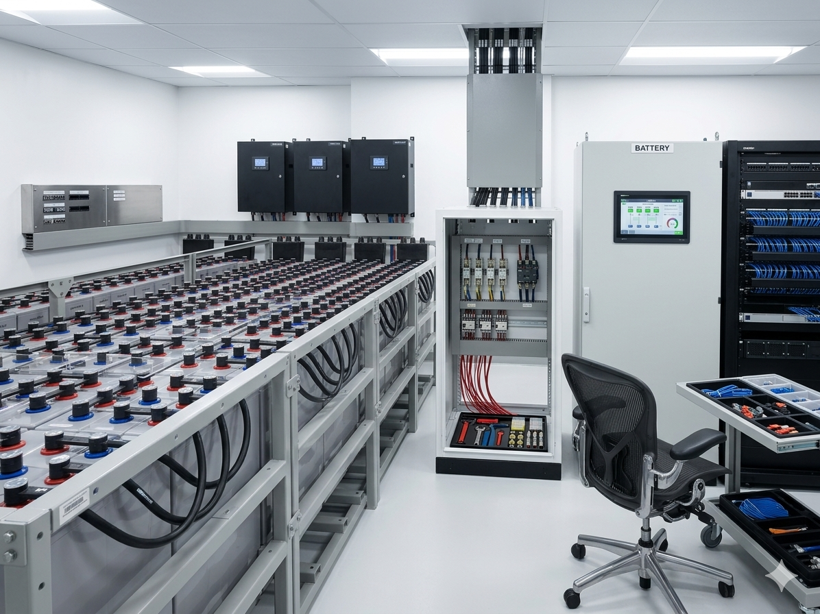 Installation batteries GECI